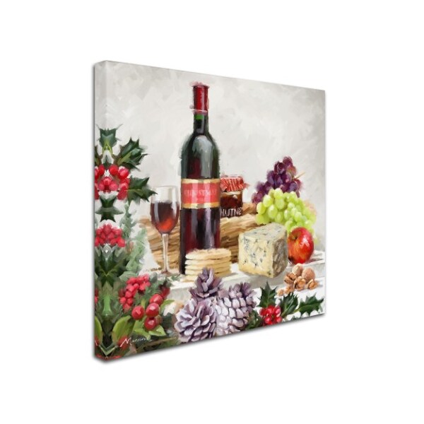 The Macneil Studio 'Xmas Food' Canvas Art,35x35